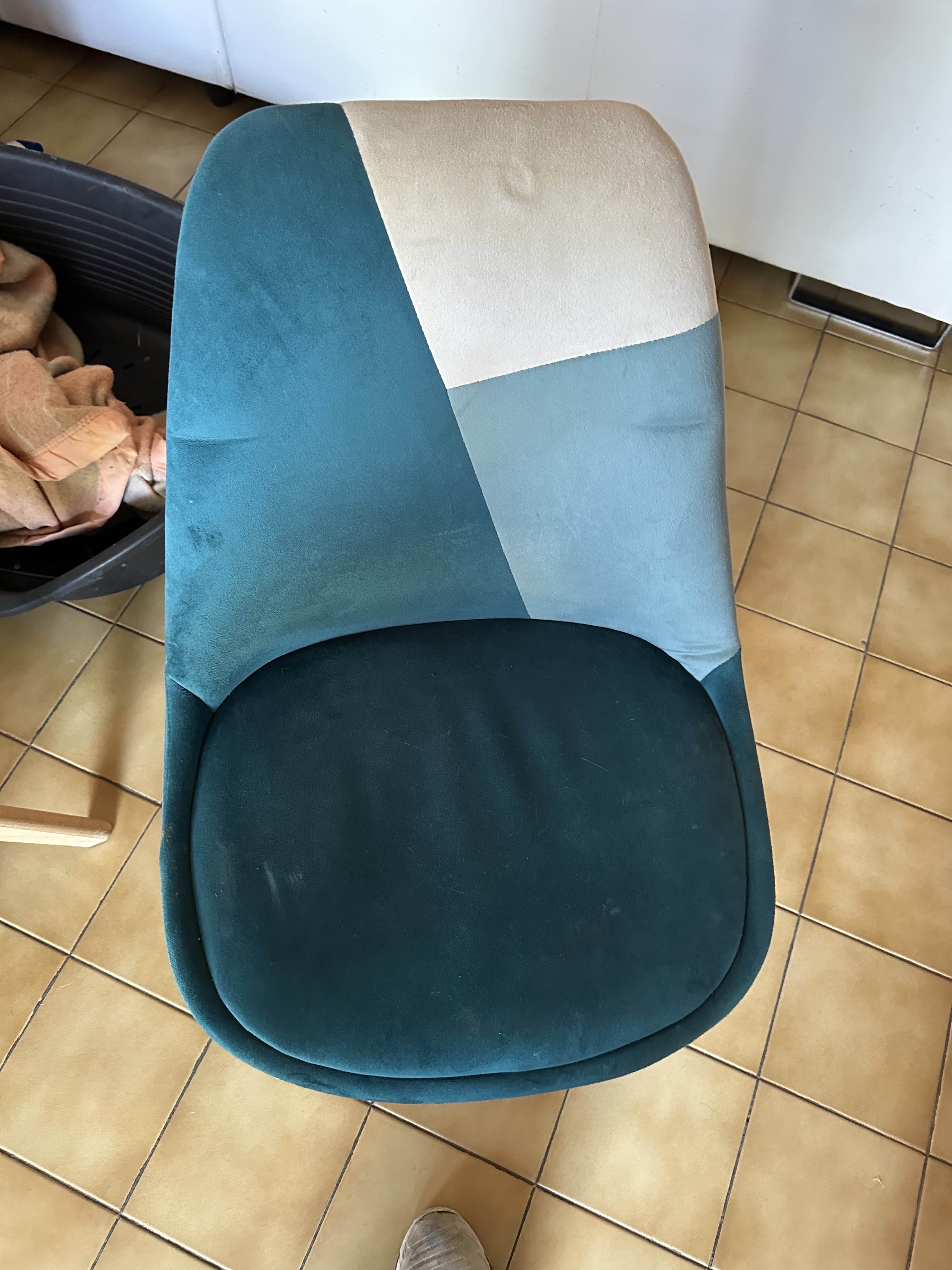 Chaise avant nettoyage