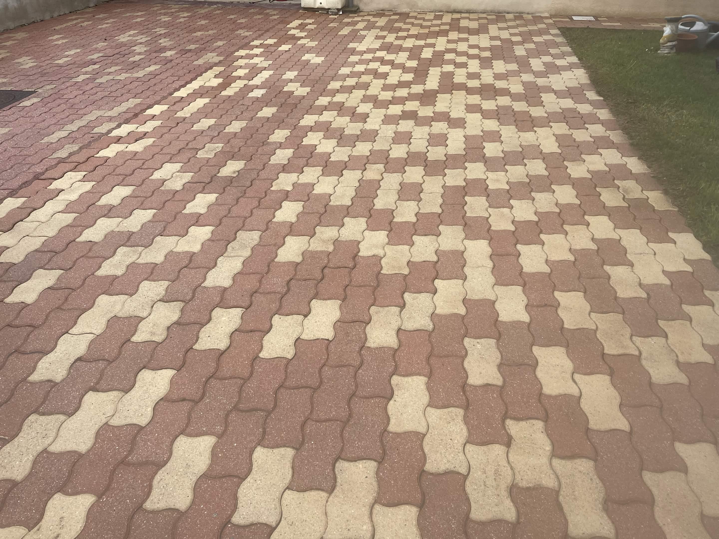 Après nettoyage terrasse