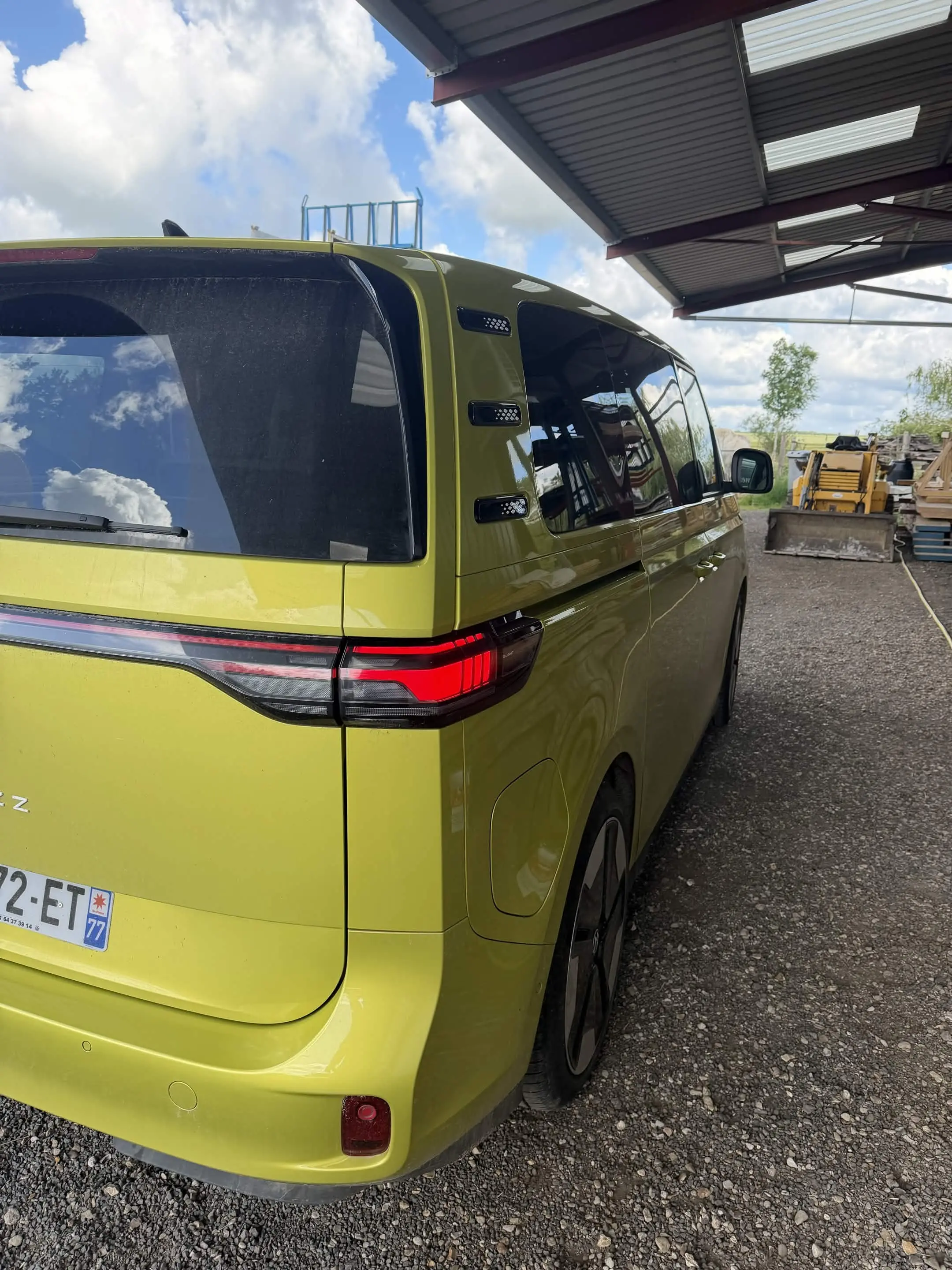 Avant nettoyage voiture